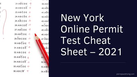 take permit test online nyc